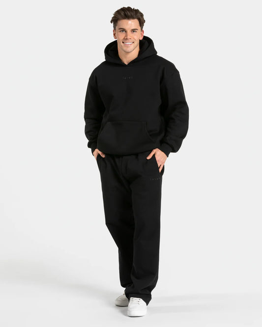 Felpa con cappuccio oversize RI’VAIV "Nero"